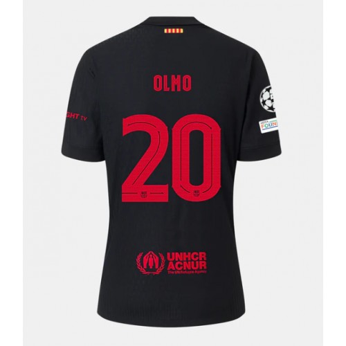 Fotbalové Dres Barcelona Dani Olmo #20 Venkovní 2024-25 Krátký Rukáv